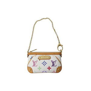 Louis Vuitton Milla Pouch Multicolore Multicolor White Takashi Murakami